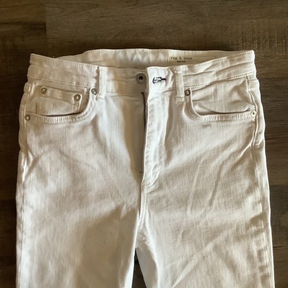 Rag & Bone white Jeans Size 28 - Picture 5 of 6